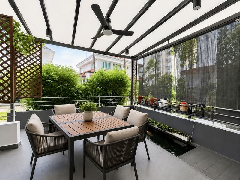 Starville, 68 Lengkong Tiga, 3 Bedrooms, 1,475 sqft, Condominium For Sale, by Jason Ng, 500183056 - Living Room Patio - PropertyGuru.com.sg