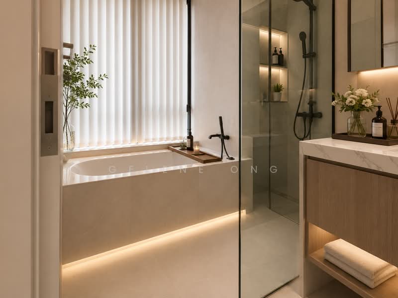 The Interlace, 188 Depot Road, 3 Bedrooms, 1,765 sqft, Condominium For Rent, by Gelene Ong, 500183070 - Bathroom - PropertyGuru.com.sg