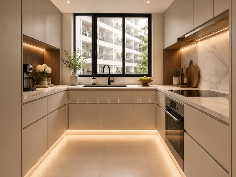 The Interlace, 188 Depot Road, 3 Bedrooms, 1,765 sqft, Condominium For Rent, by Gelene Ong, 500183070 - Kitchen - PropertyGuru.com.sg