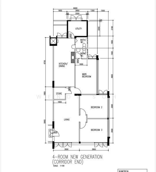 17 Hougang Avenue 3, 17 Hougang Avenue 3, 3 Bedrooms, 1,055 sqft, HDB Flat For Sale, by Wendi Soh, 500183162 - PropertyGuru.com.sg