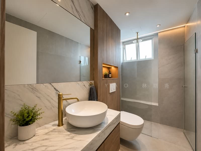 Castle Green, 481 Yio Chu Kang Road, 4 Bedrooms, 1,410 sqft, Condominium For Rent, by Lin Ming Yao 林明尧, 500183201 - Bathroom - PropertyGuru.com.sg