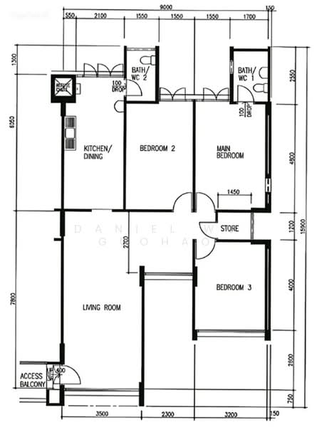330 Jurong East Avenue 1, 330 Jurong East Avenue 1, 3 Bedrooms, 1,119 sqft, HDB Flat For Sale, by Daniel Wu Guohao, 500183223 - PropertyGuru.com.sg