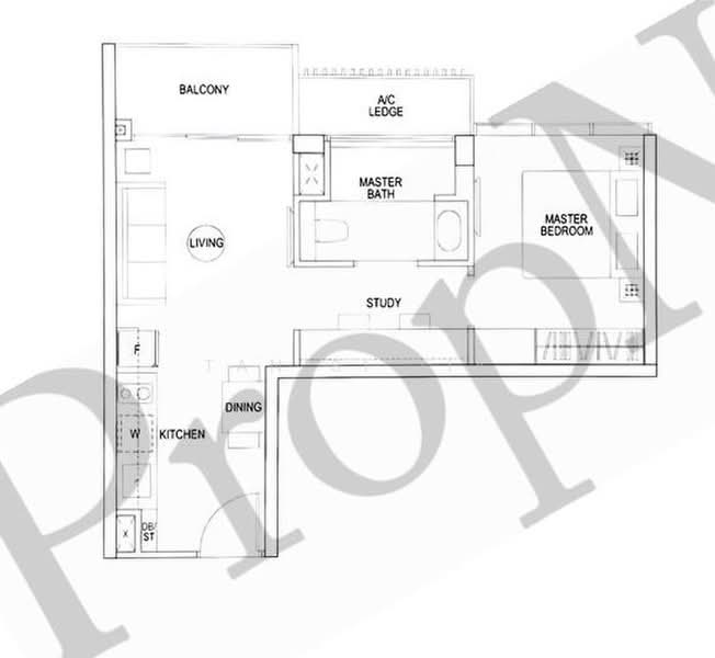 The Poiz Residences, 12 Meyappa Chettiar Road, 1 Bedroom, 538 sqft, Condominium For Rent, by Tan Si Jia, 500183250 - PropertyGuru.com.sg