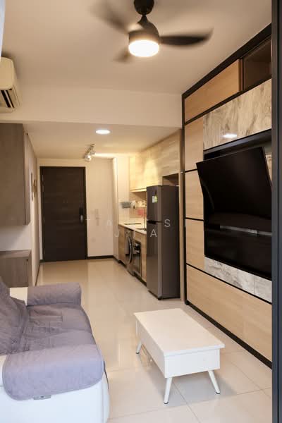 The Poiz Residences, 12 Meyappa Chettiar Road, 1 Bedroom, 538 sqft, Condominium For Rent, by Tan Si Jia, 500183250 - Living Room - PropertyGuru.com.sg
