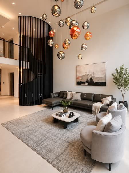 Brand New FH 3.5 Storey Inter Terrace with Lift, , 5 Bedrooms, 5,425 sqft, Terraced House For Sale, by Lim Wei Zhi, 500183257 - Living Room - PropertyGuru.com.sg