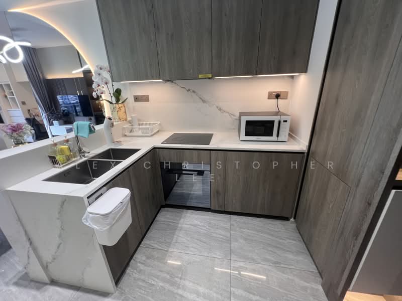 Leedon Green, 38 Leedon Heights, 2 Bedrooms, 818 sqft, Condominium For Sale, by Alex Christopher Lee, 500183266 - Kitchen - PropertyGuru.com.sg