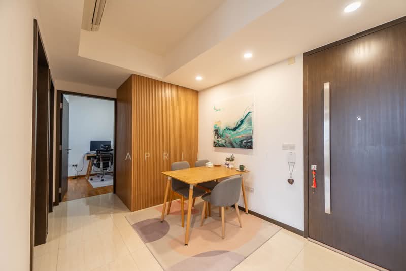 Sims Urban Oasis, 2 Sims Drive, 2 Bedrooms, 624 sqft, Condominium For Sale, by April Tai, 500183314 - Dining Room - PropertyGuru.com.sg