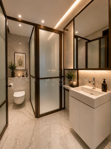 8 Hullet, 8 Hullet Road, 2 Bedrooms, 667 sqft, Condominium For Sale, by Jing Min (JM) Loo, 500183372 - Bathroom-8 Hullet, 8 Hullet Road, 2 Bedr - PropertyGuru.com.sg