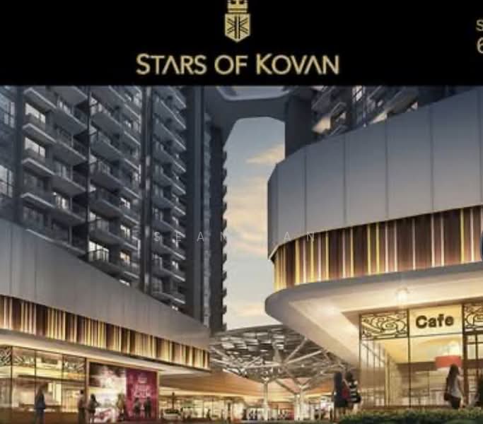 Stars of Kovan, 984 Upper Serangoon Road, 1 Bedroom, 506 sqft, Condominium For Rent, by Sean Pan, 500183377 - Exterior - PropertyGuru.com.sg