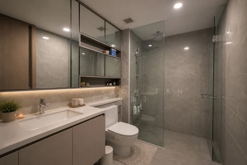 The Tapestry, 51 Tampines Street 86, 1 Bedroom, 474 sqft, Condominium For Sale, by Heinrich Tan (陈少洪), 500183407 - Bathroom - PropertyGuru.com.sg