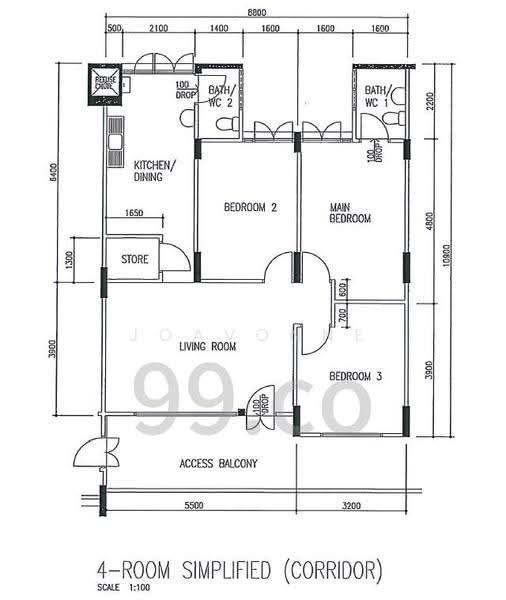 233 Serangoon Avenue 3, 233 Serangoon Avenue 3, Hougang / Punggol / Sengkang, 3 Bedrooms, 904 sqft, HDB Flat For Sale, by Joavonne Tang, 500183420 - PropertyGuru.com.sg