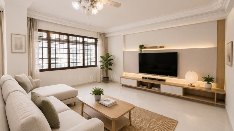 524 Jelapang Road, 524 Jelapang Road, 3 Bedrooms, 1,109 sqft, HDB Flat For Sale, by Andrew Chua, 500183491 - Living Room - PropertyGuru.com.sg