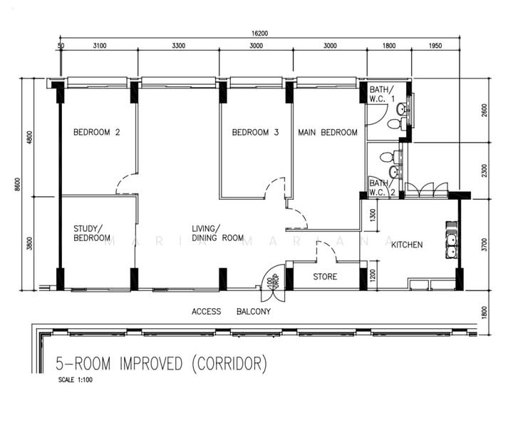 556 Pasir Ris Street 51, 556 Pasir Ris Street 51, 4 Bedrooms, 1,323 sqft, HDB Flat For Sale, by Maria Mariana, 500183519 - PropertyGuru.com.sg