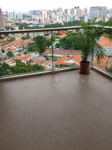 Concourse Skyline, 298 Beach Road, 1 Bedroom, 851 sqft, Condominium For Rent, by Kelly Sutina Tan, 500183551 - Balcony - PropertyGuru.com.sg
