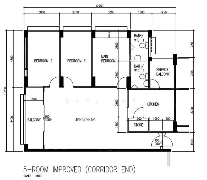 626 Choa Chu Kang Street 62, 626 Choa Chu Kang Street 62, 3 Bedrooms, 1,302 sqft, HDB Flat For Sale, by Dave Tan, 500183556 - PropertyGuru.com.sg