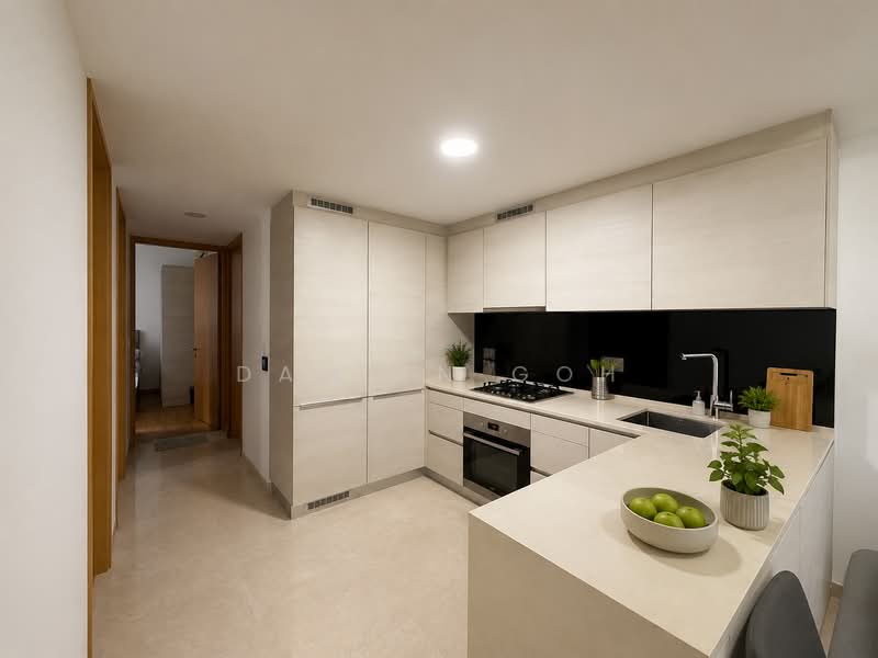 6 Derbyshire, 6 Derbyshire Road, 3 Bedrooms, 1,012 sqft, Condominium For Sale, by Damien Goh, 500183595 - Kitchen - PropertyGuru.com.sg