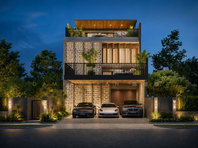 ⭐️RARE BRAND NEW 2.5-STY SEMI-D⭐️1 KM OF HENRY PARK PRIMARY SCHOOL⭐️NEAR HOLLAND VILLAGE & MARKET⭐️, Greenleaf Rise Mount Sinai Grove Holland Jalan Kebaya Moonbeam Jelita Tenang Istimewa Maryland Ming Teck Sixth Haji Alias Namly Coronation Lim Tai See Allamanda Ampang Siantan Hua Guan Sian Tuan Lantana Lemon Lasia Lotus Lily Maple Cypress Fir Cherry, 7 Bedrooms, 8,000 sqft, Semi-Detached House For Sale, by Damian Tan 陈係赈, 500183641 - Exterior - PropertyGuru.com.sg