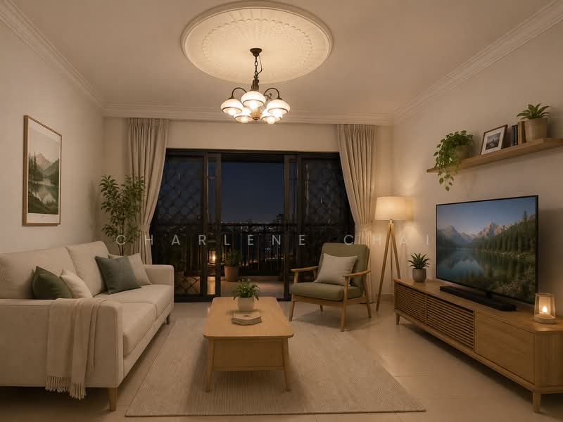 717 Bedok Reservoir Road, 717 Bedok Reservoir Road, 3 Bedrooms, 1,506 sqft, HDB Flat For Sale, by Charlene Chai, 500183858 - Living Room - PropertyGuru.com.sg
