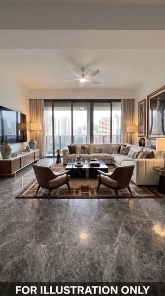Riviere, 1 Jiak Kim Street, 3 Bedrooms, 1,507 sqft, Condominium For Sale, by Winfred Quek, 500183869 - Living Room - PropertyGuru.com.sg