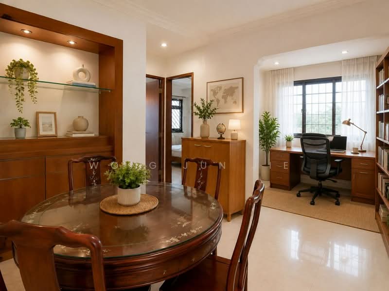 393 Tampines Avenue 7, 393 Tampines Avenue 7, 4 Bedrooms, 1,378 sqft, HDB Flat For Sale, by Wong Jun Jie, 500183912 - Dining Room - PropertyGuru.com.sg