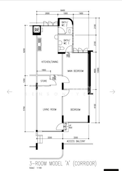 240 Hougang Street 22, 240 Hougang Street 22, 2 Bedrooms, 796 sqft, HDB Flat For Sale, by Benson Yew, 500184016 - PropertyGuru.com.sg