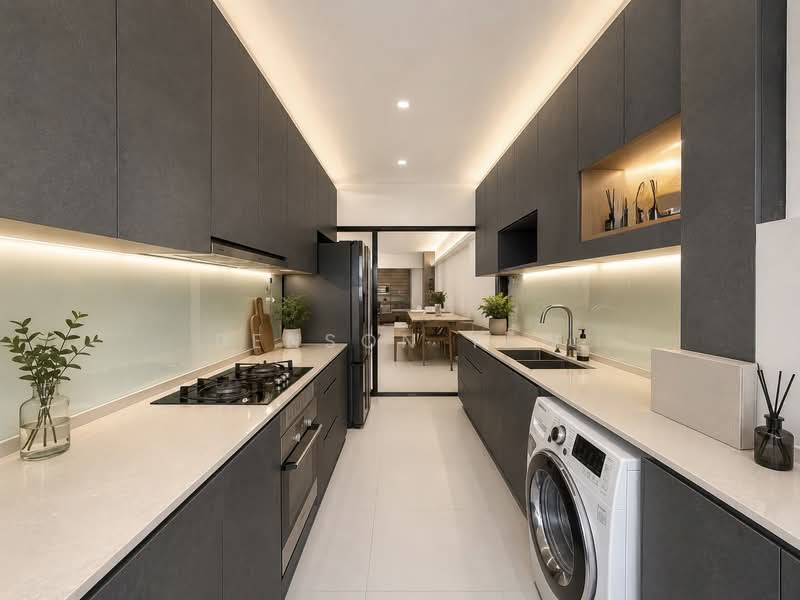 240 Hougang Street 22, 240 Hougang Street 22, 2 Bedrooms, 796 sqft, HDB Flat For Sale, by Benson Yew, 500184016 - Kitchen - PropertyGuru.com.sg