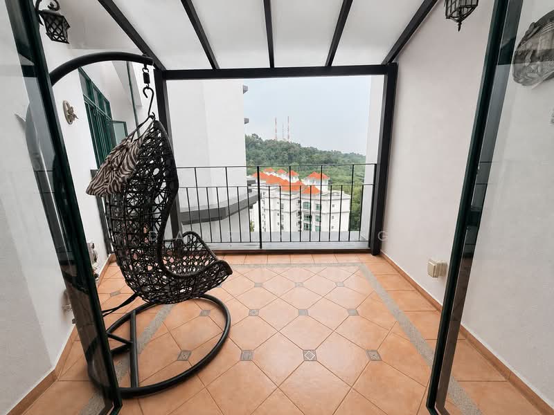 The Hillside, 343 Upper Bukit Timah Road, 4 Bedrooms, 2,842 sqft, Condominium For Sale, by Darren Ong, 500184084 - Balcony - PropertyGuru.com.sg