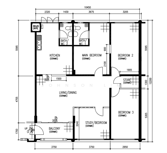 228 Choa Chu Kang Central, 228 Choa Chu Kang Central, 3 Bedrooms, 1,313 sqft, HDB Flat For Sale, by Johnson Lim, 500184124 - PropertyGuru.com.sg