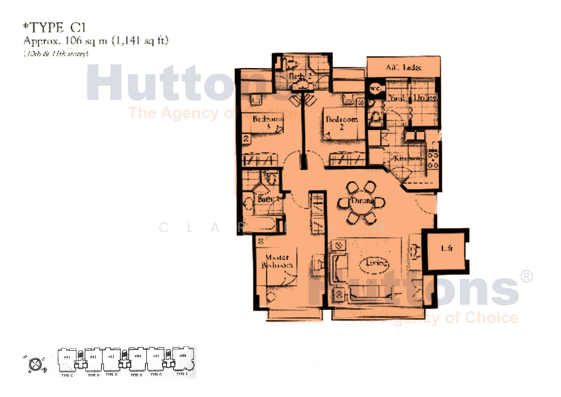 Mutiara View, 11 Jalan Mutiara, 3 Bedrooms, 1,141 sqft, Apartment For Sale, by Clarie Lim, 500184159 - PropertyGuru.com.sg