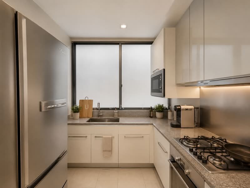 Rivergate, 99 Robertson Quay, 2 Bedrooms, 1,023 sqft, Condominium For Sale, by Eugen Tan, 500184167 - Kitchen - PropertyGuru.com.sg