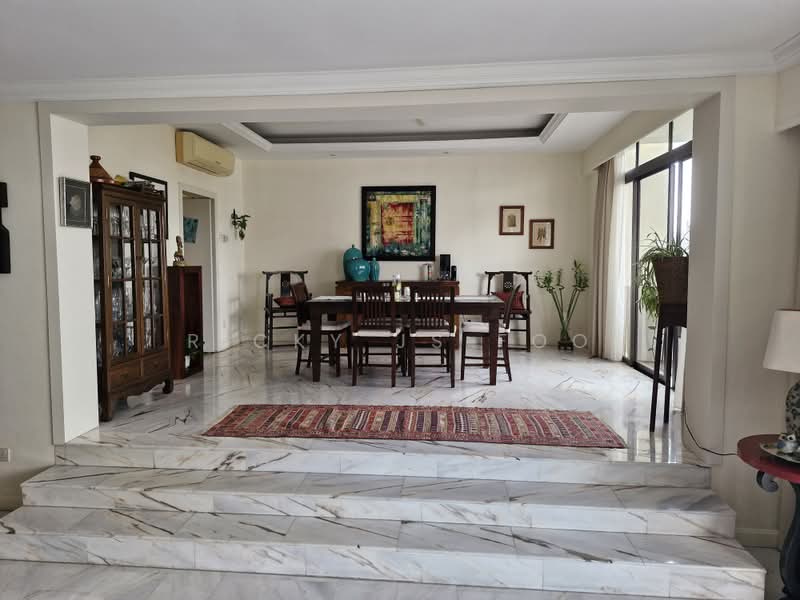 Beverly Hill, 61 Grange Road, 4 Bedrooms, 3,777 sqft, Condominium For Rent, by Ricky JS Foo, 500184179 - Dining Room - PropertyGuru.com.sg