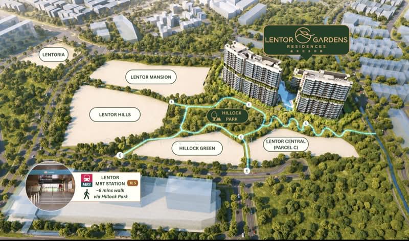 Lentor Gardens Residences, 68 Lentor Gardens, Mandai / Upper Thomson, 3 Bedrooms, 969 sqft, Condominium For Sale, by Celine Kuan, 500184200 - Exterior - PropertyGuru.com.sg