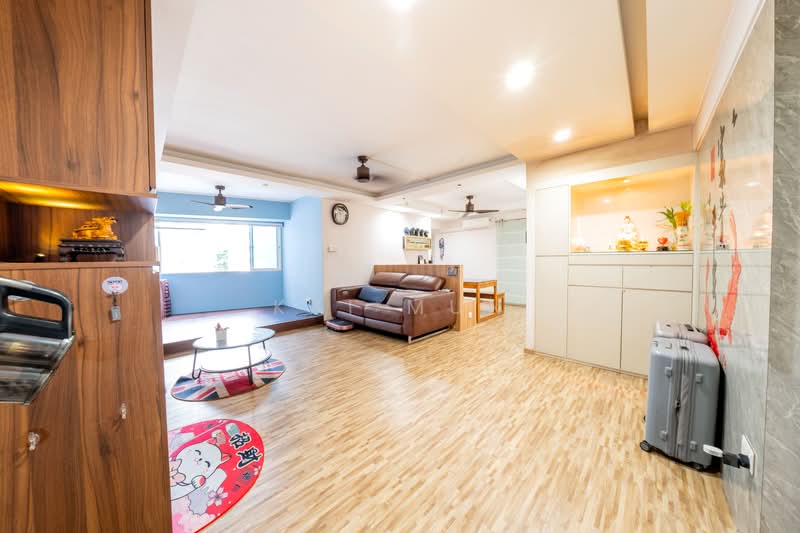 110D Punggol Field, 110D Punggol Field, 3 Bedrooms, 1,184 sqft, HDB Flat For Sale, by Kai Mun, 500184208 - Living Room - PropertyGuru.com.sg