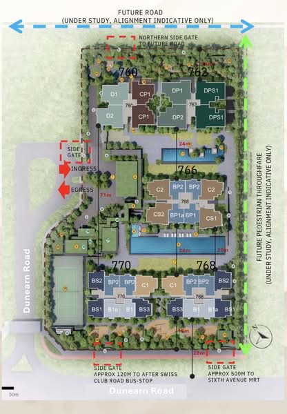 Dunearn House, 760 Dunearn Road, 2 Bedrooms, 614 sqft, Condominium For Sale, by Liew Y F, 500184221 - Exterior - PropertyGuru.com.sg