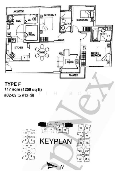 Lilydale, 550 Yishun Ave 6, 3 Bedrooms, 1,259 sqft, Condominium For Sale, by Keith Boo, 500184252 - PropertyGuru.com.sg