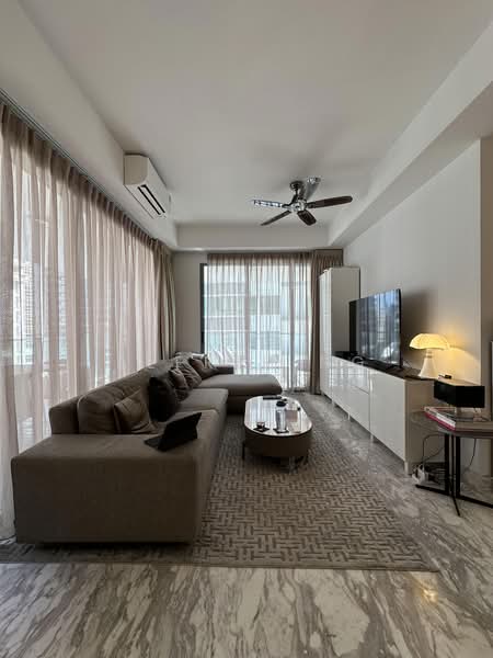 Luma, 6 River Valley Grove, 2 Bedrooms, 1,173 sqft, Condominium For Rent, by Alfred Ng, 500184281 - Living Room - PropertyGuru.com.sg