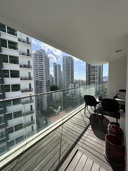 Luma, 6 River Valley Grove, 2 Bedrooms, 1,173 sqft, Condominium For Rent, by Alfred Ng, 500184281 - Balcony - PropertyGuru.com.sg