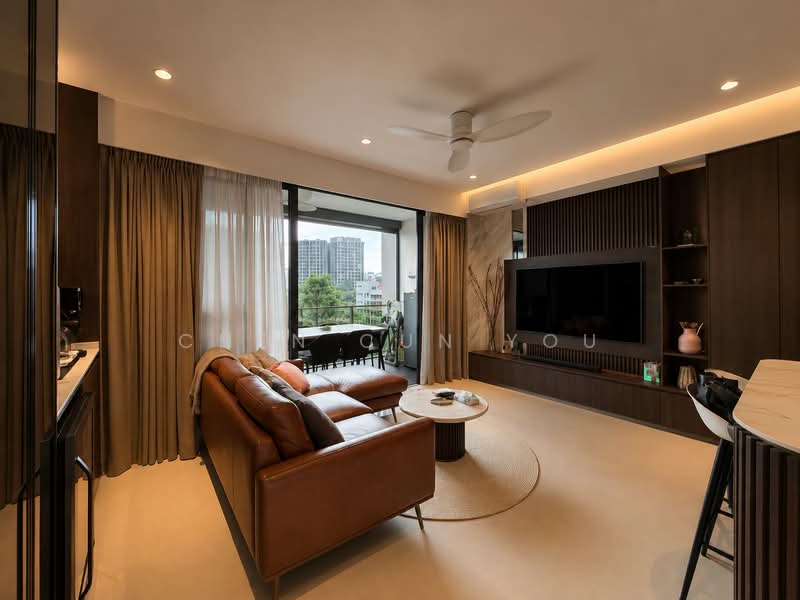 Bartley Ridge, 36 Mount Vernon Road, 3 Bedrooms, 969 sqft, Condominium For Sale, by Chen Cun You, 500184314 - Living Room - PropertyGuru.com.sg