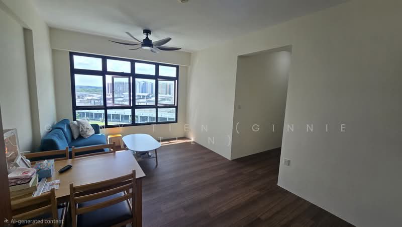 995C Buangkok Crescent, 995C Buangkok Crescent, 2 Bedrooms, 731 sqft, HDB Flat For Sale, by Ginny Tien (Ginnie Tien), 500184425 - Living Room - PropertyGuru.com.sg