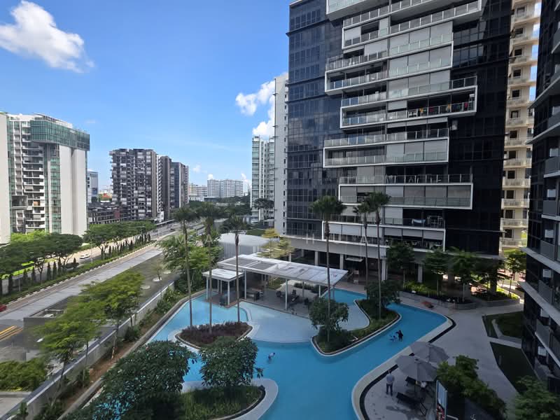 The Poiz Residences, 2 Meyappa Chettiar Road, 3 Bedrooms, 1,184 sqft, Condominium For Sale, by May Chua, 500184437 - Balcony & Bedrooms View - PropertyGuru.com.sg
