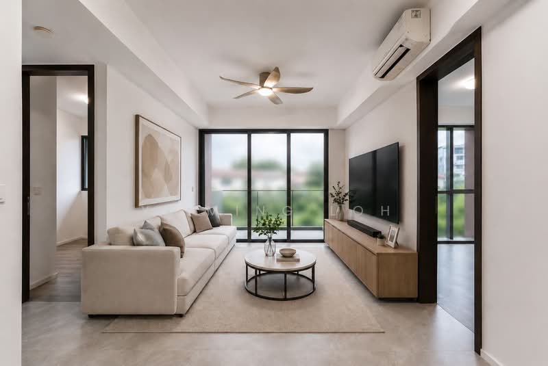 AMO Residence, 23 Ang Mo Kio Rise, Ang Mo Kio / Bishan / Thomson, 2 Bedrooms, 743 sqft, Condominium For Sale, by Yi Ming Loh, 500184469 - Living Room - PropertyGuru.com.sg