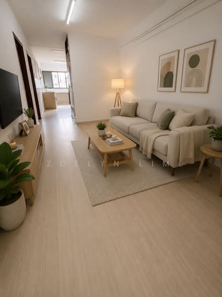 105 Bukit Purmei Road, 105 Bukit Purmei Road, 2 Bedrooms, 721 sqft, HDB Flat For Sale, by Zoelyn Lim, 500184485 - Living Room - PropertyGuru.com.sg