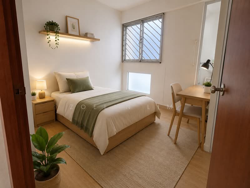 105 Bukit Purmei Road, 105 Bukit Purmei Road, 2 Bedrooms, 721 sqft, HDB Flat For Sale, by Zoelyn Lim, 500184485 - Bedroom - PropertyGuru.com.sg