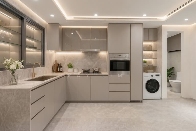 Thomson Reserve, Bright Hill Drive, 3 Bedrooms, 800 sqft, Condominium For Sale, by Ray Lim, 500184495 - Kitchen - PropertyGuru.com.sg