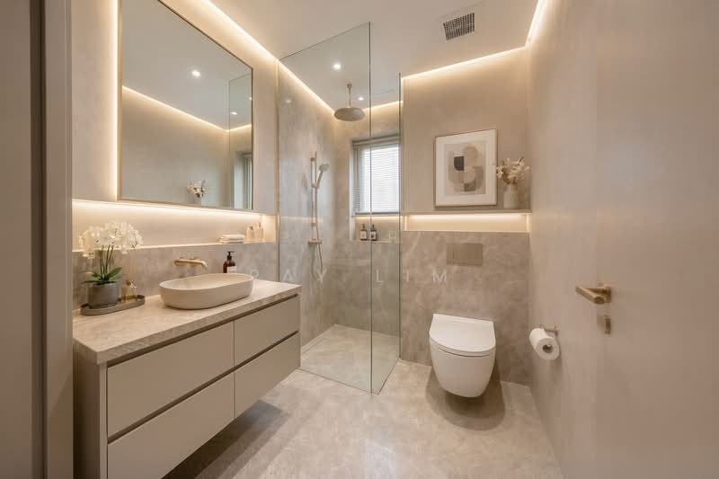 Thomson Reserve, Bright Hill Drive, 3 Bedrooms, 800 sqft, Condominium For Sale, by Ray Lim, 500184495 - Bathroom - PropertyGuru.com.sg