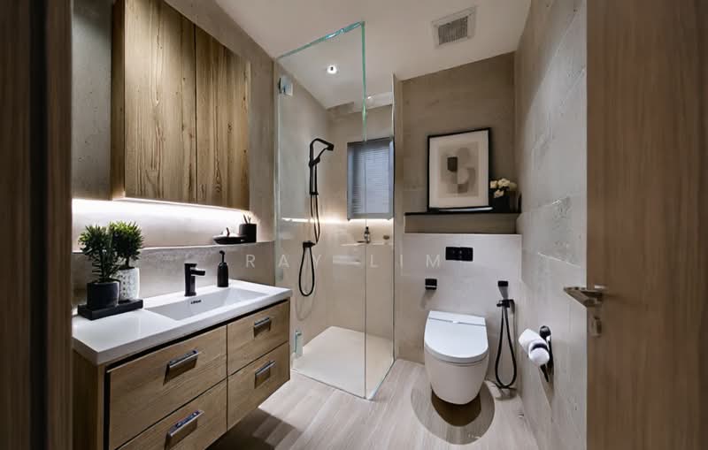 Thomson Reserve, Bright Hill Drive, 4 Bedrooms, 1,080 sqft, Condominium For Sale, by Ray Lim, 500184501 - Bathroom - PropertyGuru.com.sg