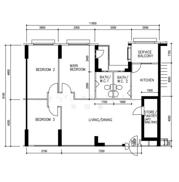 321 Sembawang Close, 321 Sembawang Close, 3 Bedrooms, 1,087 sqft, HDB Flat For Sale, by Jeslyn Lim 林瑞香, 500184521 - PropertyGuru.com.sg
