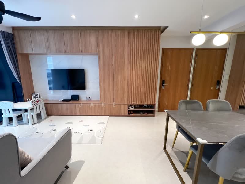 Rivercove Residences EC, 36 Anchorvale Ln, 3 Bedrooms, 958 sqft, Condominium For Rent, by Jake Tay, 500184527 - Living Room - PropertyGuru.com.sg