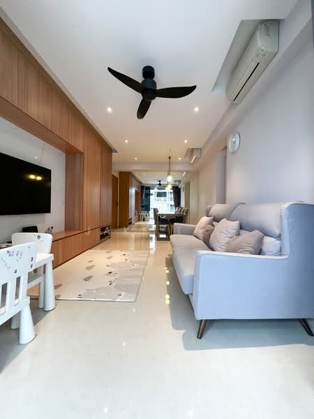 Rivercove Residences EC, 36 Anchorvale Ln, 3 Bedrooms, 958 sqft, Condominium For Rent, by Jake Tay, 500184527 - Living Room - PropertyGuru.com.sg