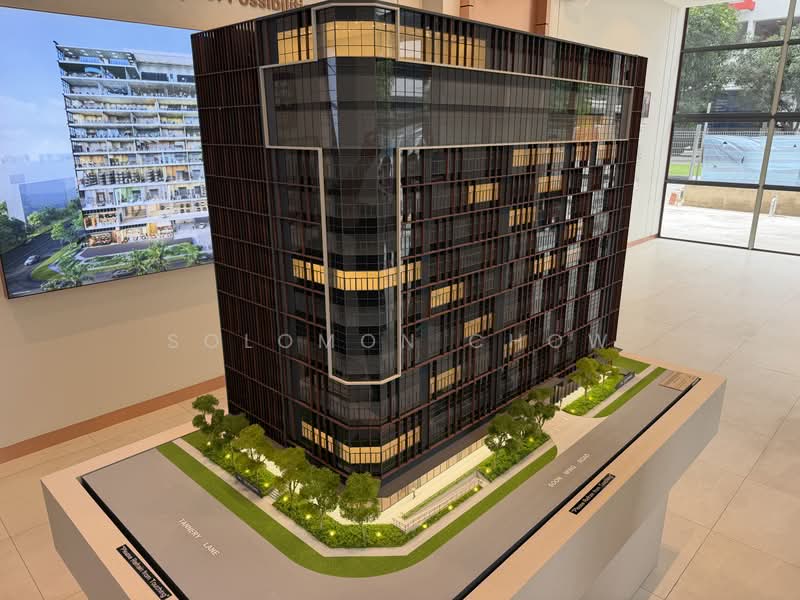 Generations @ Tannery, Tannery Lane, 1,621 sqft, Light Industrial (B1) For Sale, by Solomon Chow, 500184538 - Exterior - CommercialGuru.com.sg